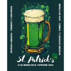 Coda St. Patricks Day
 Compras anticipadas (15 marzo) - Coda