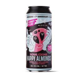 Funky Fluid Royal Cookie: Happy Almonds (collab Moksa)