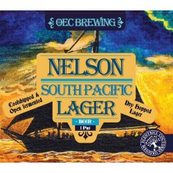 OEC Nelson South Pacific Lager 16oz can - Bine & Vine