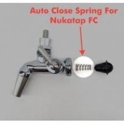 Nukatap  - muelle auto cierre grifo nukatap con control de flujo GEN1 - El Secreto de la Cerveza