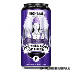 Frontaal For the Love of Hops ‘Indigo’ - Café De Stap