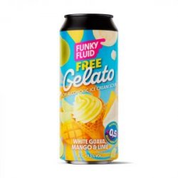 Funky Fluid Free Gelato: White Guava, Mango & Lime