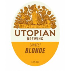 Utopian Brewing Ltd Earnest Blonde