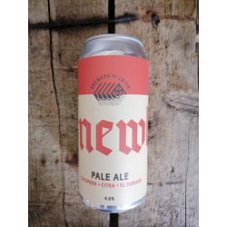 Newbarns Pale Ale Cashmere, Citra & El Dorado 4.8% (440ml can) - waterintobeer