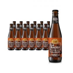 Cerveza La Sagra Calabaza Y Canela Pumpkin Ale Botella 33CL NR - 5Sentidos