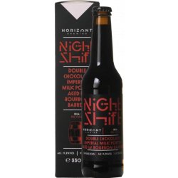 HORIZONT Brewing Night Shift Vintage 2025 / Double Chocolate Imperial Milk Porter Aged In Bourbon Barrels HORIZONT Brewing Night Shift Vintage 2025 / Double Chocolate Imperial Milk Porter Aged In Bourbon Barrels