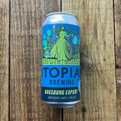 Utopian  Augsburg Export  Lager - Beer No Evil