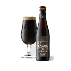 Cerveza La Sagra Mulata Negra Botella 33CL 5%Vol - 5Sentidos