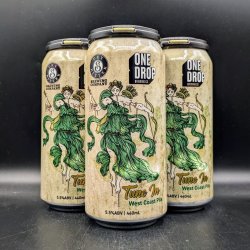 One Drop Tune In - West Coast Pilsner Can 4pk - Saccharomyces Beer Cafe