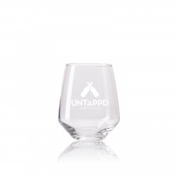 Untappd Logo Tumbler Glass   - Untappd Europe