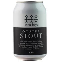 Three Boys Brewery Oyster Stout