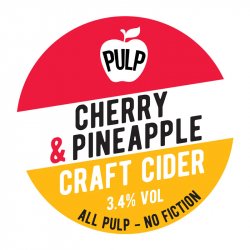 PULP Cherry & Pineapple Craft Cider