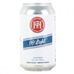 Ground Breaker 99 Light Lager - CraftShack