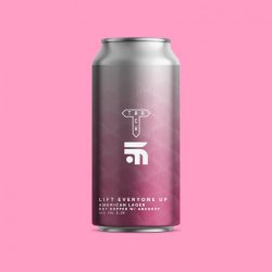 Track Brewing Lift Everyone Up w Fast Fashion   American Lager  5.1%  4-Pack - Track Brewing Co.