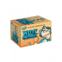 VICTORY WITTY MONKEY CITRUS WHEAT ALE 12oz 6PK CANS - Schaefer’s