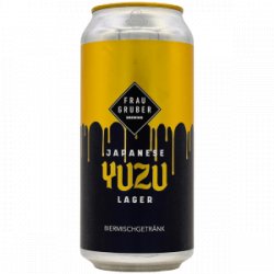 FrauGruber – Japanese Yuzu Lager - Rebel Beer Cans