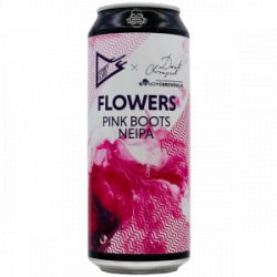 Funky Fluid  Flowers - Rebel Beer Cans