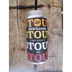 Newbarns Stout 5% (440ml can) - waterintobeer