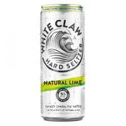 White Claw Lime Hard Seltzer 2412oz cans - Beverages2u