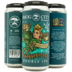 Smog City 12th Anniversary Double IPA 16oz can - Bine & Vine