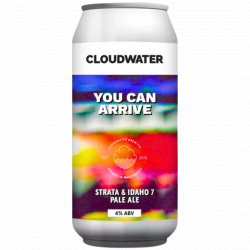 Cloudwater Brew Co - You Can Arrive - Left Field Beer