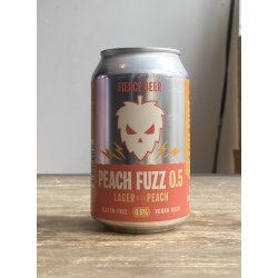 Fierce Beer Peach Fuzz Alcohol Free - The Beerhive