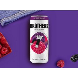 Brothers Un-Berrylievable Cider with Raspberry & BlackBerry - Thirsty