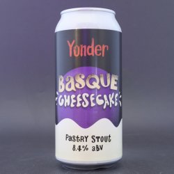 Yonder - Basque Cheesecake - 8.4% (440ml) - Ghost Whale