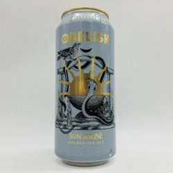 Obelisk Sun Shrine Kolsch Can - Bottleworks