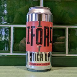 Iford  Stick Up : Apple and Rhubarb Cider - Dead Time Beers