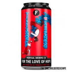 Frontaal For the Love of Hops (Red) - Café De Stap