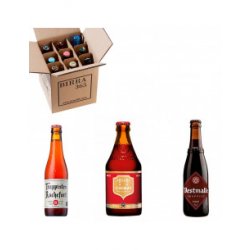 Caja degustación cervezas trapenses belgas  Birra365 - Birra 365