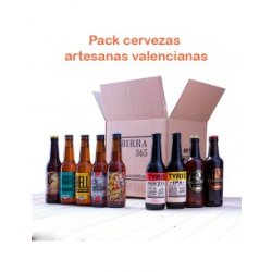 Caja desgustación de cerveza artesanal valenciana Birra365 - Birra 365