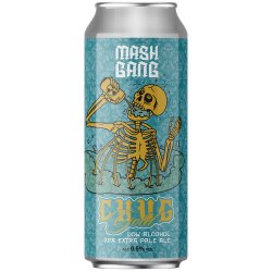 Mash Gang Chug Gold Alcohol Free XPA Extra Pale Ale 440ml (0.5%) - Indiebeer