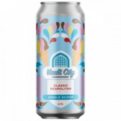 Vault City Brewing Classic Neapolitan Single Scoop