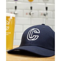 Round Corner RCB Navy Baseball Cap - Round Corner Brewing