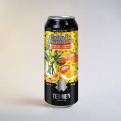 Ten Men CALM IN PARADISE: Orange, Mango, Apricot and Vanilla Sour 0.5L - Rebrew