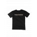 Range Brewing Classic Logo Tee - Black & Salmon 
