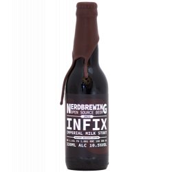 Nerdbrewing Infix 2021 Imperial Milk Stout - Hazelnut Macchiato Edition 330ml (10.5%) - Indiebeer