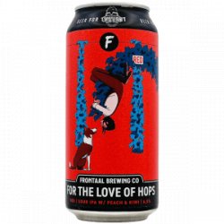 Frontaal  For the Love of Hops ´´Red´ - Rebel Beer Cans