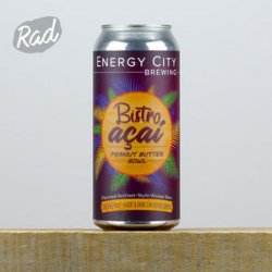 Energy City Bistro Acai Peanut Butter Bowl - Radbeer