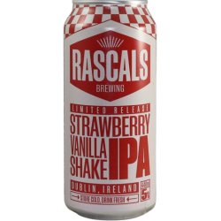 Rascals Brewing Co Strawberry Vanilla Shake IPA