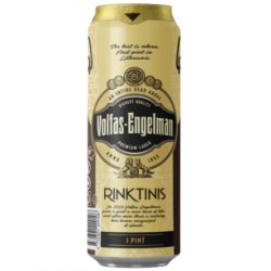 VOLFAS ENGELMAN - RINKTINIS - Pale Lager Lata 57cl - Buscador de Cervezas - Brewhouse