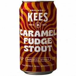 Brouwerij Kees - Caramel Fudge Stout - Left Field Beer