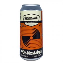 Península 90s Nostalgia West Coast IPA 44cl - Beer Sapiens