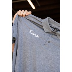 Range Brewing Golf Polo - Grey - Range Brewing