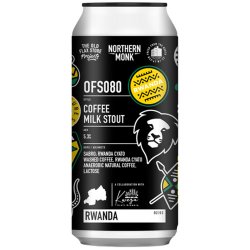 Northern Monk x Kweza Collab Riwanda Series OFS080 Coffee Milk Stout 440ml (5.3%) - Indiebeer