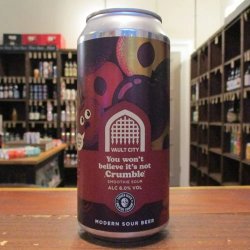 Vault City Brewing You Won’t Believe It’s Not Crumble!