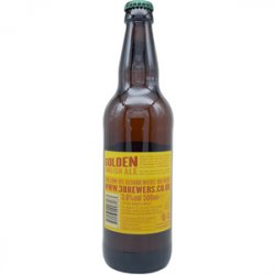 The 3 Brewers Golden Ale - Beer Shop HQ