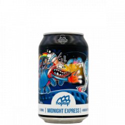 HopTop Brewery  Midnight Express - Rebel Beer Cans